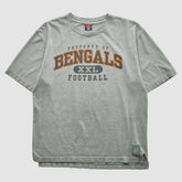 Cincinnati Bengals Reebok 2000s T-shirt - Heather Gray T-shirts