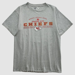 Kansas City Chiefs Team Edition Apparel 2000s T-shirt - Heather Gray T-shirts