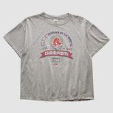 Boston Red Sox Delta 2007 T-shirt - Heather Gray - Vintage T-shirts