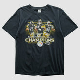 Pittsburgh Steelers Anvil 2009 T-shirt - Black T-shirts
