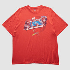 St. Louis Cardinals Genuine Merchandise 2015 T-shirt - Red - XVintage T-shirts