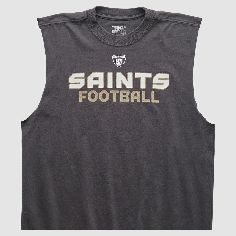 New Orleans Saints Reebok 2000s Tank - Black Tanks