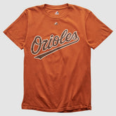 Baltimore Orioles Majestic 2000s T-shirt - Orange - XVintage T-shirts