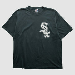 Chicago White Sox Majestic 2000s T-shirt - Black - XVintage T-shirts