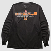 Cincinnati Bengals NFL 2000s Long Sleeve T-shirt - Black T-shirts