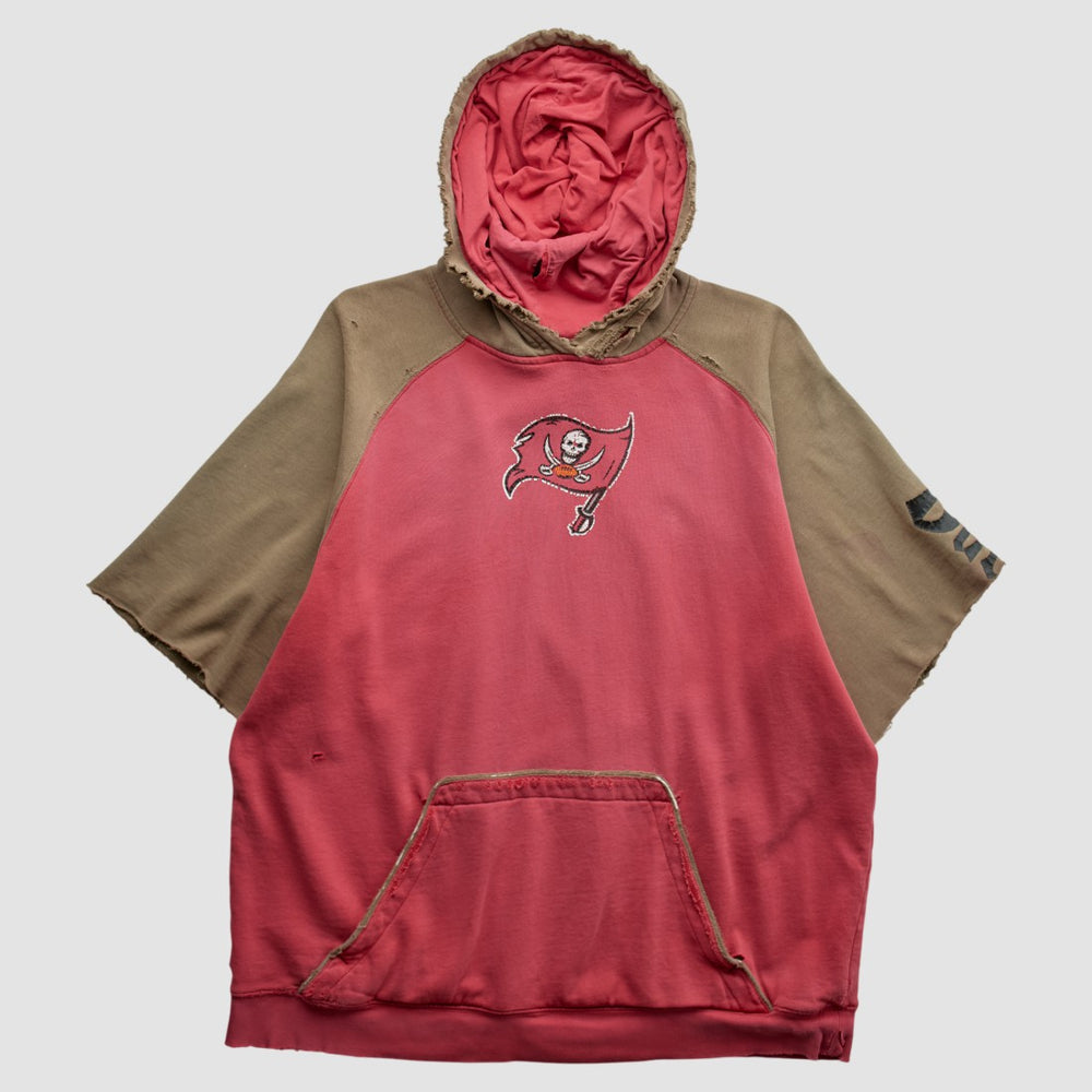 Tampa Bay Buccaneers Reebok 2000s Hooded Pullover Sweatshirt - Red Pullover