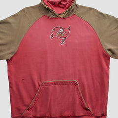 Tampa Bay Buccaneers Reebok 2000s Hooded Pullover Sweatshirt - Red Pullover