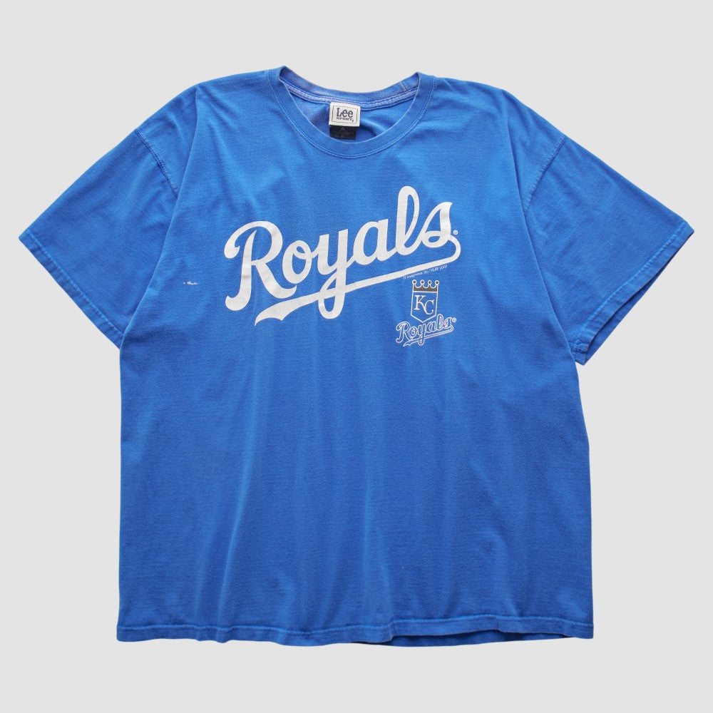 Kansas City Royals Lee Apparel 2000s T-shirt - Blue - Vintage T-shirts