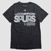 San Antonio Spurs 2012 T-shirt Black Vintage - Adidas