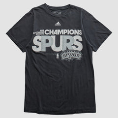 San Antonio Spurs 2012 T-shirt Black Vintage - Adidas
