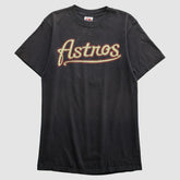 Houston Astros Majestic 2000s T-shirt - Black - Vintage T-shirts