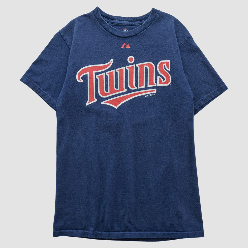Minnesota Twins Majestic 2010 T-shirt - Navy - Vintage T-shirts