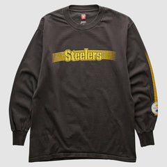 Pittsburgh Steelers NFL 2000s Long Sleeve T-shirt - Black T-shirts