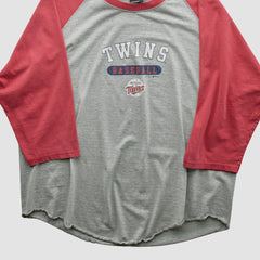 Minnesota Twins Gear For Sports 2000s T-shirt - Heather Gray - Vintage T-shirts