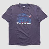 Houston Texans NFL 2000s T-shirt - Purple T-shirts