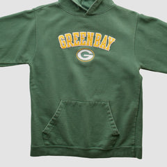 Green Bay Packers Team Edition Apparel 2000s Hooded Pullover Sweatshirt - Green Pullover