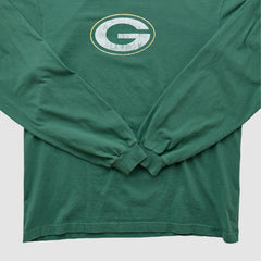 Green Bay Packers Reebok 2000s Long Sleeve T-shirt - Green T-shirts