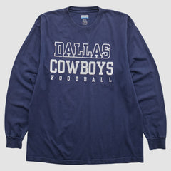 Dallas Cowboys Reebok 2000s Long Sleeve T-shirt - Navy T-shirts