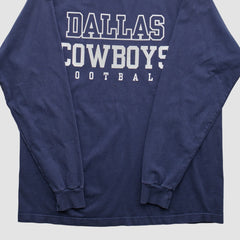 Dallas Cowboys Reebok 2000s Long Sleeve T-shirt - Navy T-shirts