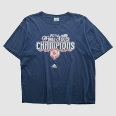 Boston Red Sox Adidas 2004 T-shirt - Navy - Vintage T-shirts