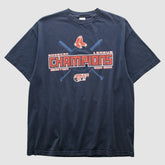 Boston Red Sox Alstyle Apparel 2007 T-shirt - Navy - XVintage T-shirts