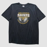 New Orleans Saints Gildan 2009 T-shirt - Black T-shirts