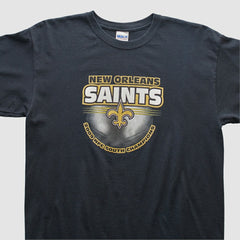 New Orleans Saints Gildan 2009 T-shirt - Black T-shirts