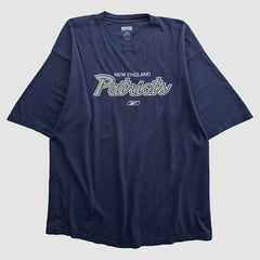 New England Patriots Reebok 2000s T-shirt - Navy T-shirts