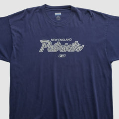 New England Patriots Reebok 2000s T-shirt - Navy T-shirts