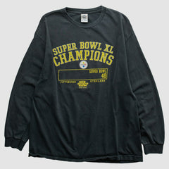 Pittsburgh Steelers Alstyle Apparel 2006 Long Sleeve T-shirt - Black T-shirts