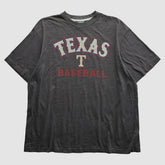 Texas Rangers MLB 2000s T-shirt - Dark Heather Gray - XVintage T-shirts
