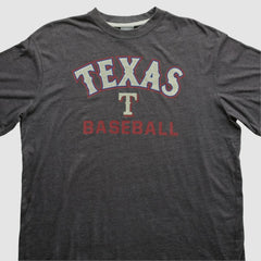 Texas Rangers MLB 2000s T-shirt - Dark Heather Gray - XVintage T-shirts