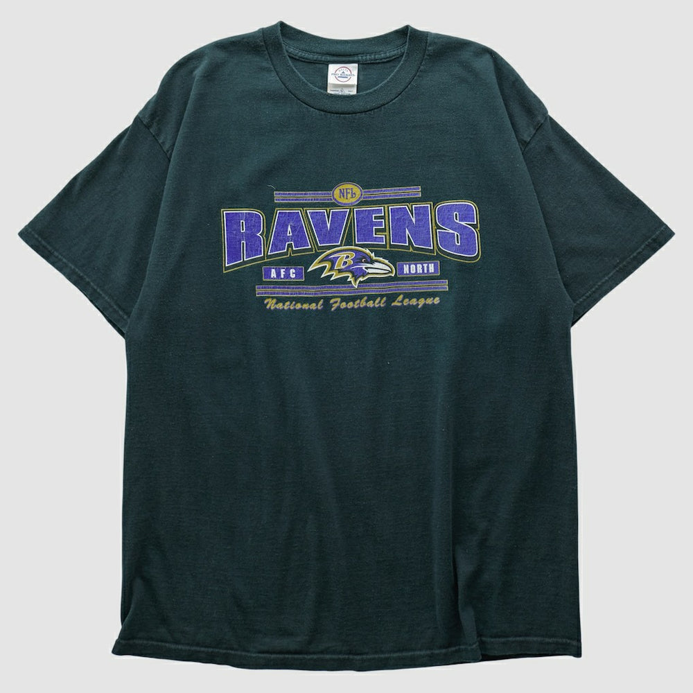 Baltimore Ravens Delta 2000s T-shirt - Green T-shirts