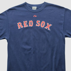 Boston Red Sox Majestic 2000s T-shirt - Navy - Vintage T-shirts