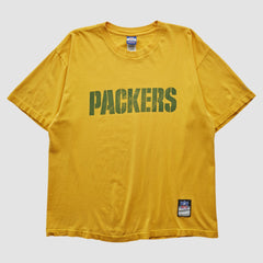 Green Bay Packers Reebok 2000s T-shirt - Yellow T-shirts