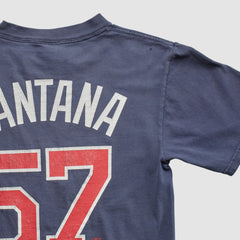 Minnesota Twins Majestic 2000s T-shirt - Navy - Vintage T-shirts