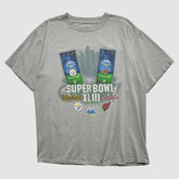 NFL Super Bowl XLIII NFL 2009 T-shirt - Heather Gray T-shirts