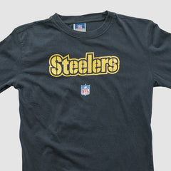 Pittsburgh Steelers Reebok 2000s Long Sleeve T-shirt - Black T-shirts
