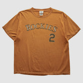 Colorado Rockies Lee Apparel 2000s T-shirt - Orange - Vintage T-shirts