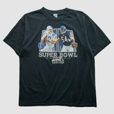 Superbowl XLII Anvil 2008 T-shirt - Black T-shirts