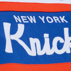 New York Knicks Head Coach Hoodie Royal - Mitchell & Ness