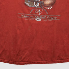 Tampa Bay Buccaneers NFL 2000s T-shirt - Red T-shirts