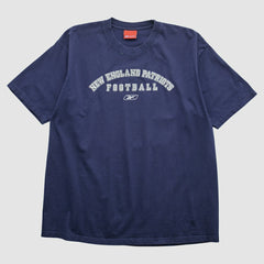 New England Patriots Reebok 2000s T-shirt - Navy T-shirts