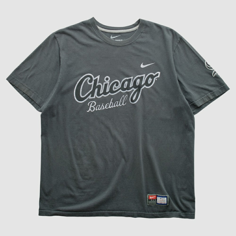 Chicago White Sox Nike 2010s T-shirt - Charcoal - Vintage T-shirts