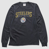 Pittsburgh Steelers NFL 2010s Long Sleeve T-shirt - Black T-shirts