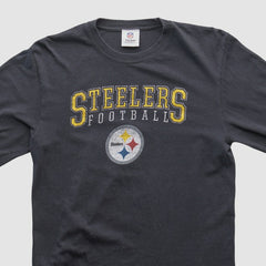 Pittsburgh Steelers NFL 2010s Long Sleeve T-shirt - Black T-shirts