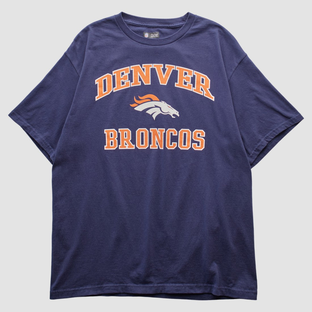 Denver Broncos Team Edition Apparel 2000s T-shirt - Navy T-shirts