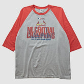 St. Louis Cardinals Lee Apparel 2000s T-shirt - Heather Gray - XVintage T-shirts