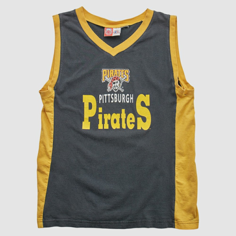 Pittsburgh Pirates Professional Sports Club 2000s Tank - Black - XXVintage Tanks