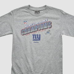 New York Giants Reebok 2011 Pullover Sweatshirt - Heather Gray Pullover